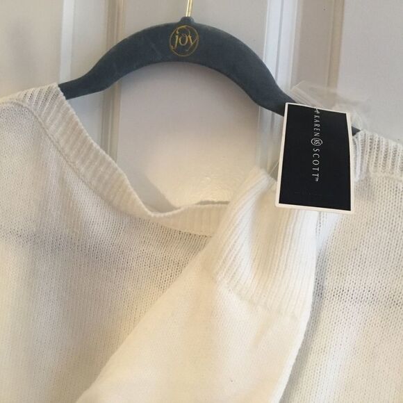 NWT. Karen Scott brand Women’s Size M L/s Sweater - Picture 6 of 10
